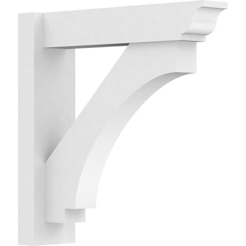 Persienne en PVC de qualité architecturale Imperial, H 20 po x P 20 po, L 5 po