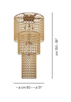 Minigiogali Ceiling Lamp Ca3 Black Matt Bronze 1 E26 Ul, Matte Bronze, Crystal Amber