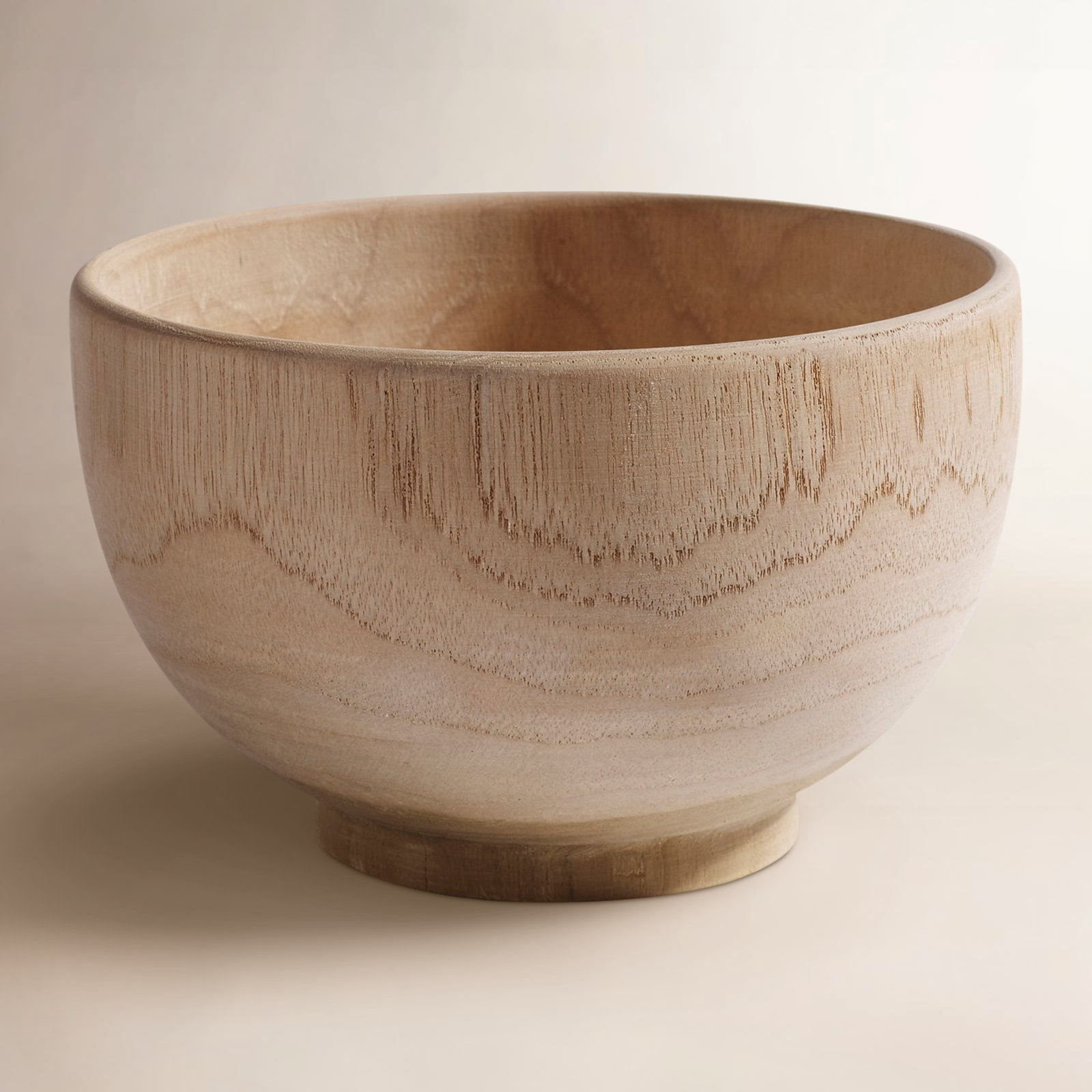 Pella Handmade Wood Decorative Bowl 1, 3.5" H x 5.9" W x 5.9" D