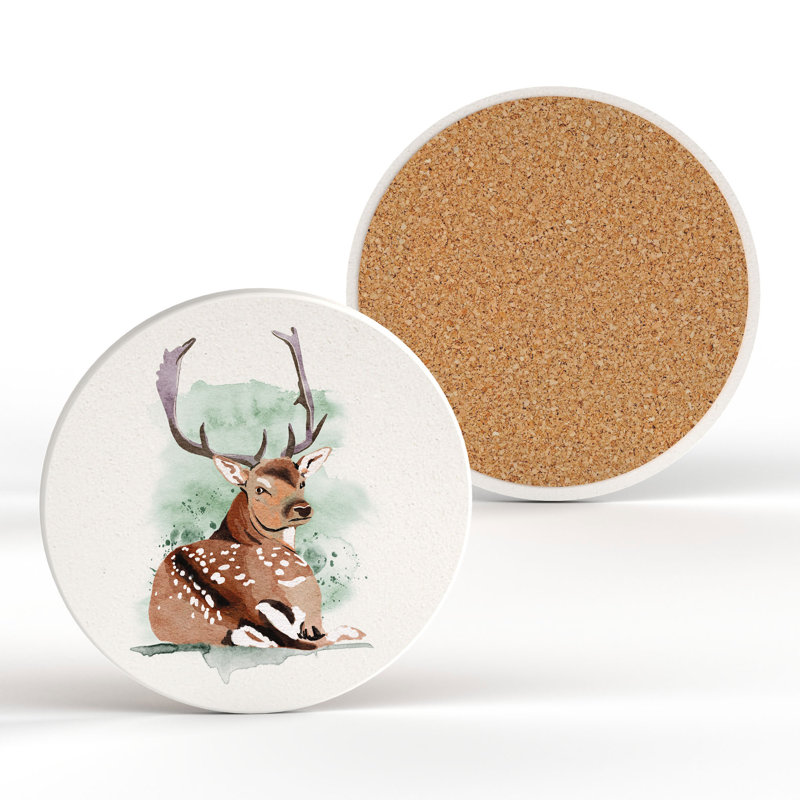 Ceramic Round 1 Piece Coaster