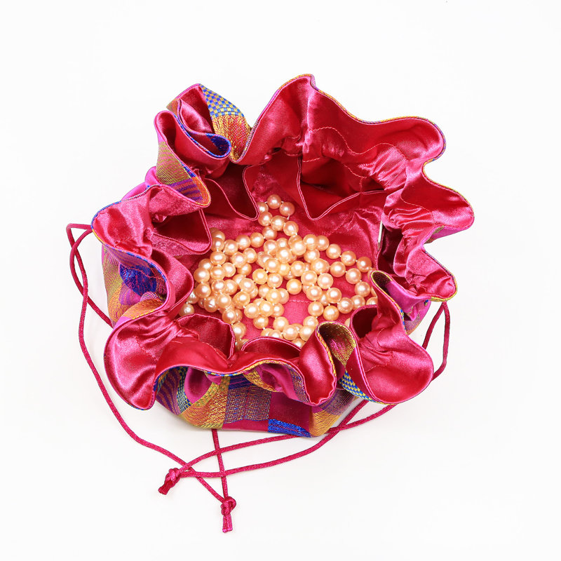 Petite pochette de voyage, Fuchsia