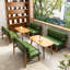 Banc rembourré en similicuir-100391215