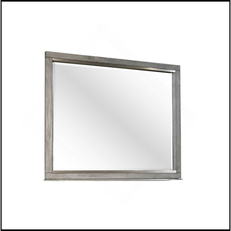 Gray Landscape Mirror