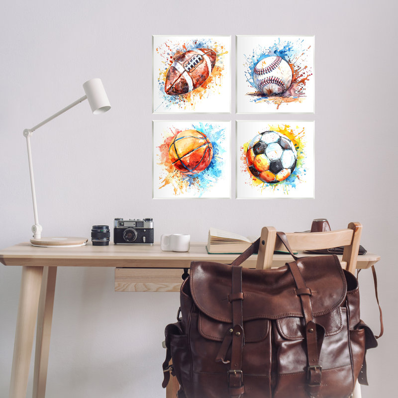  «Modern Splash Sports Balls» par LSR Design Studio