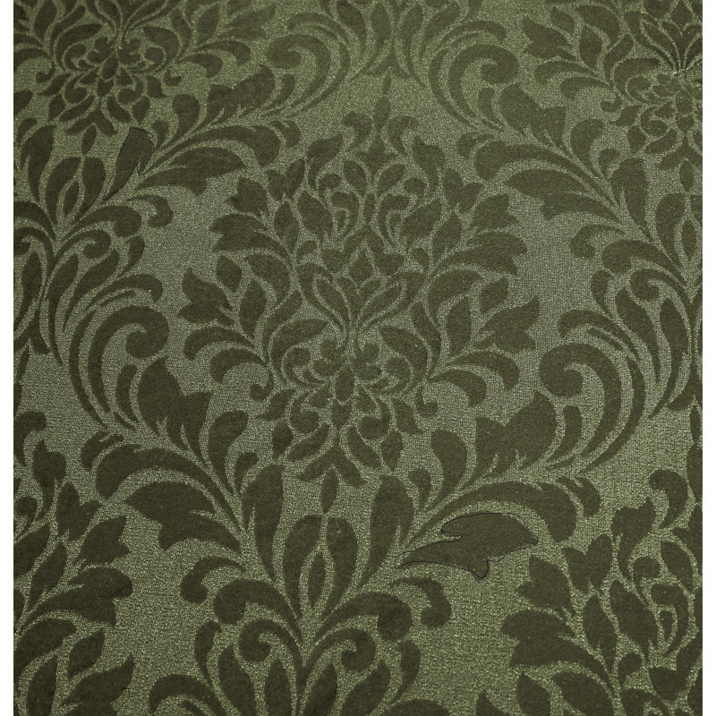 Microfiber / Polyester Bedspread with Pillow Shams, Super King Bedspread + 2 Standard Shams, Green