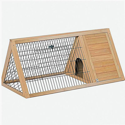 Cage à lapins en bois avec cage en A, cage pour petits animaux