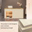 Bureau de réception moderne pour magasin de vêtements, magasin de détail et salon, comptoir avec rangement, aucun assemblage requis-1052033272