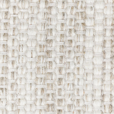 Hand Woven Wool Beige/Cream Indoor Rug