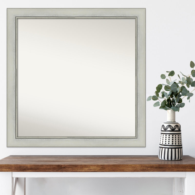 Flat Mirror, 30" H x 30" W