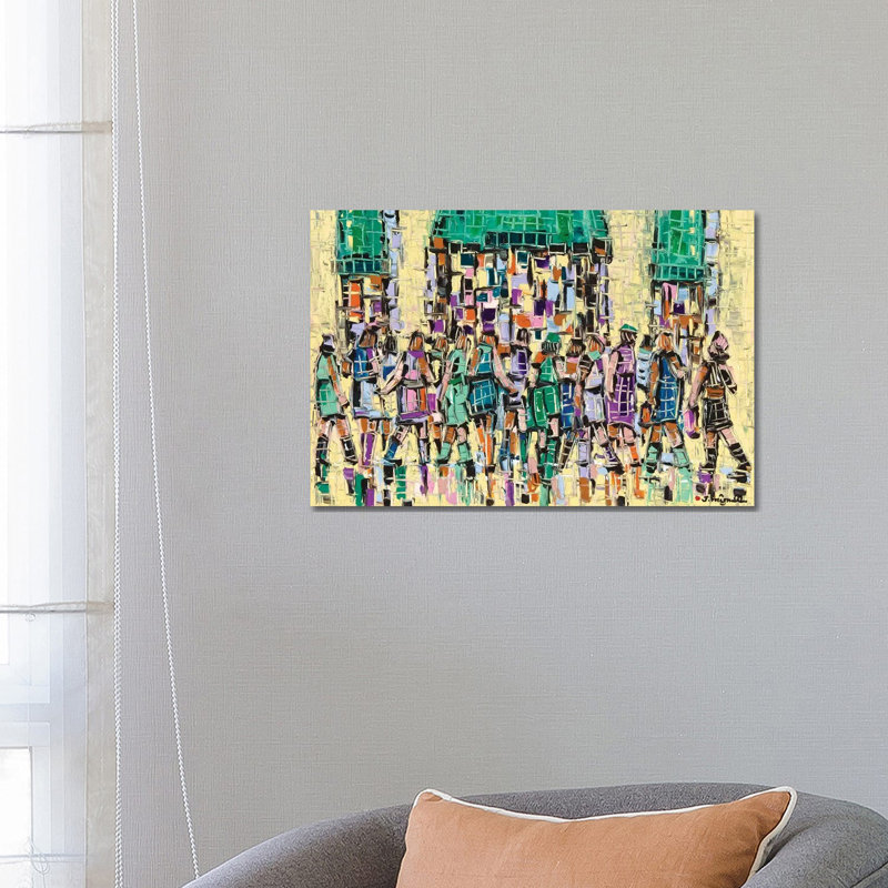 Market Street by Joachim Mcmillan - Wrapped Canvas Print, 45.72cm H x 66.04cm W x 1.905cm D