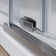 60" W X 36" D X 72" H Frameless Sliding Shower Enclosure With 3/8" Clear Tempered Glass, Brushed Nickel