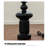Mid Century Roman Column Globe Light Fixture