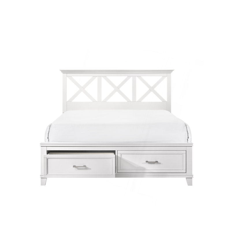 X Storage Bed, King