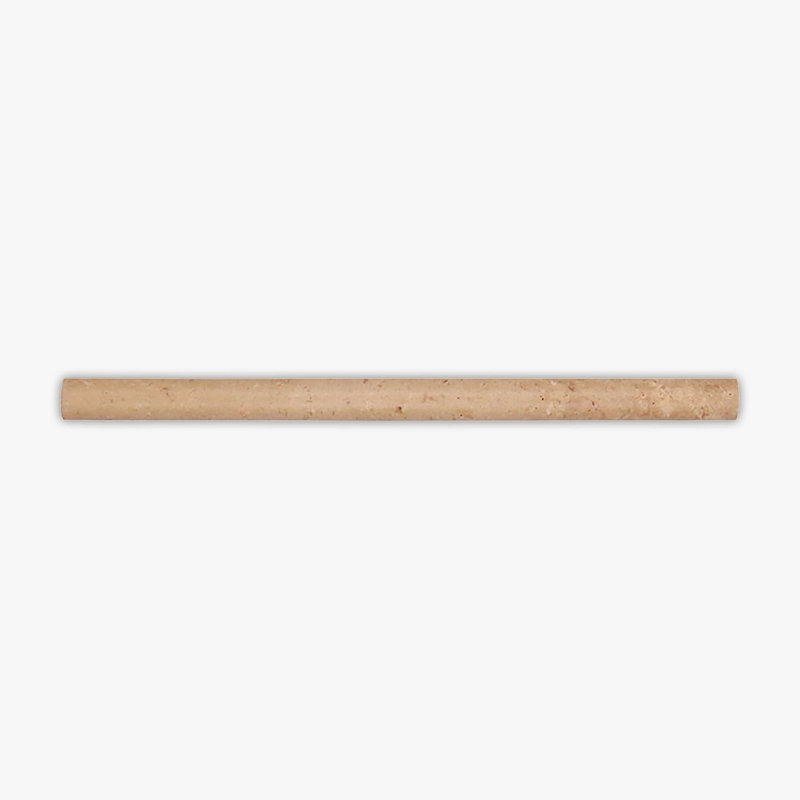 Moulure en travertin Noce Honed Bullnose