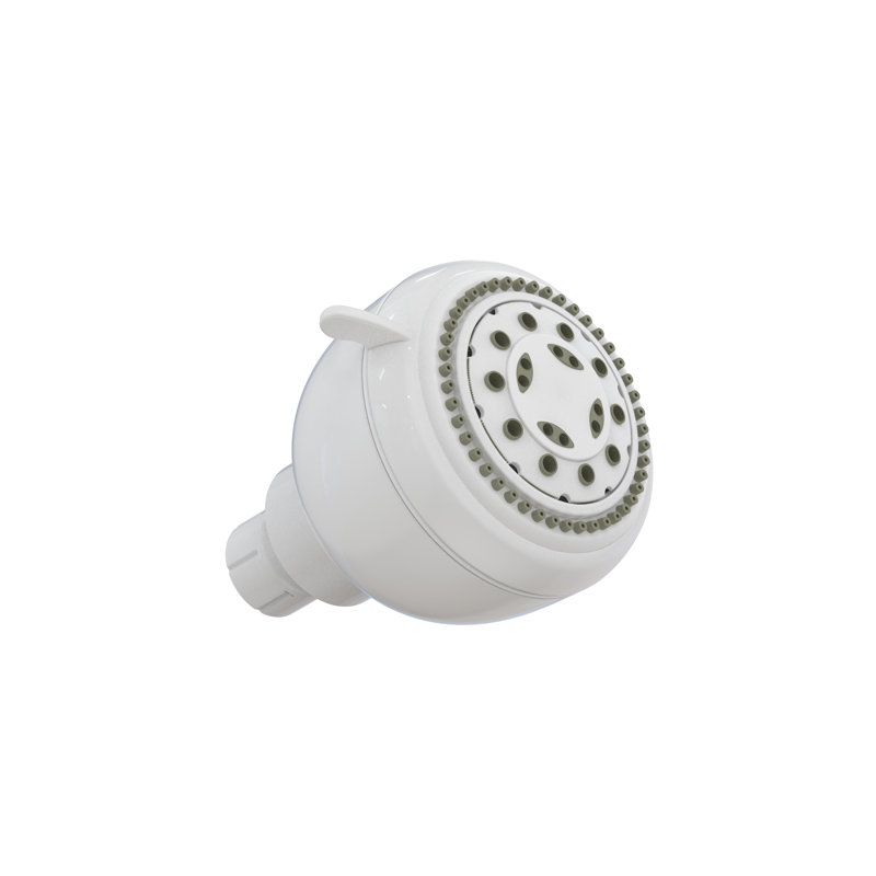 Stylewise Massage Adjustable Shower Head, White