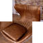 Fauteuil à oreilles pivotant de 32,68 po de large Zohrah