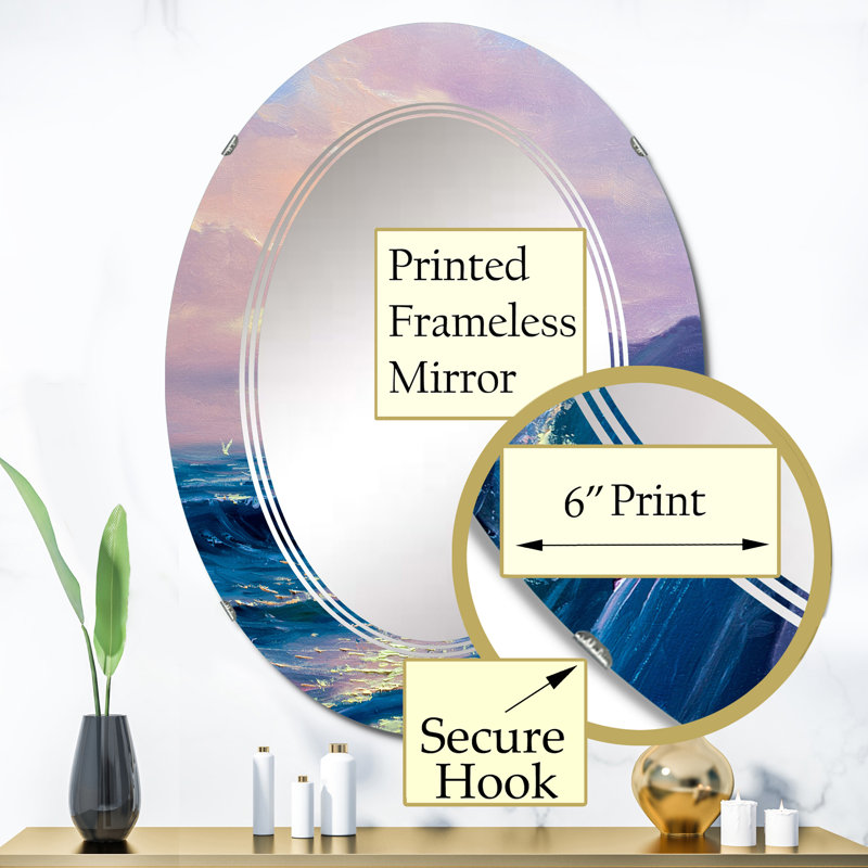 Miroir mural Sunset, 36 po x 24 po