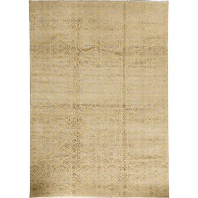 Wool Ikat Area Rug
