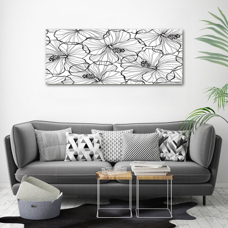 Hawaiian Flowers 1 Piece Painting on Canvas