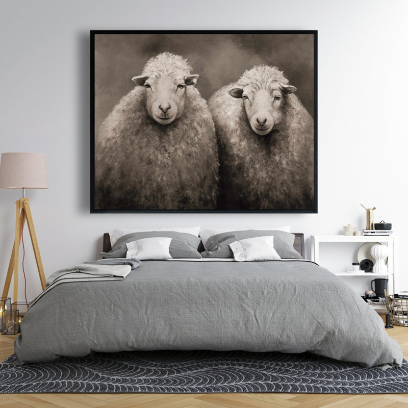 " Sheep Sepia "