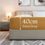 Tanvish Luxury Microfiber Fitted Sheet - 40 cm Deep Pocket, Ultra-Soft - Wrinkle-Free and Easy Care-1751870247-1751870256