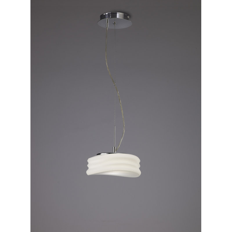 Luminaire tambour suspendu 2 lumières Bardin