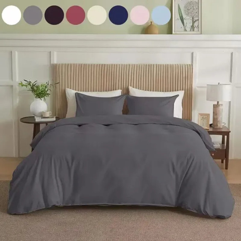 Ensemble de housse de couette plissée Simply King (très grand)