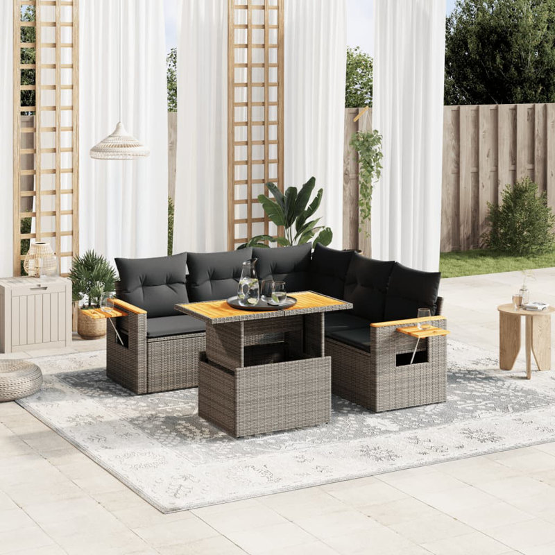 Ensemble de canapé de jardin Vidaxl