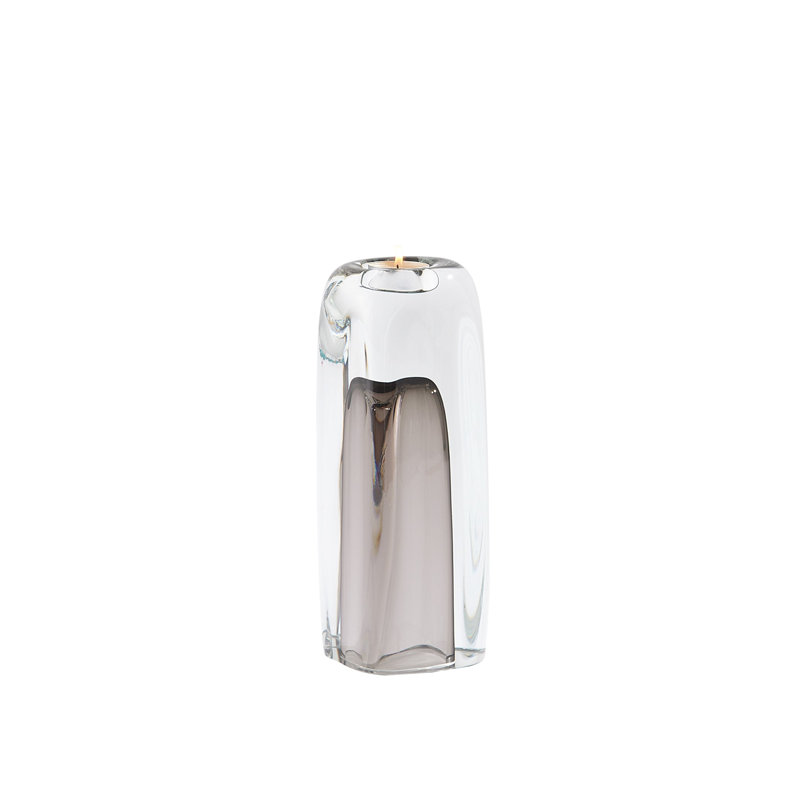 Tower T-Lite Holder/Vase-Grey-Med