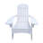 Outdoor Or Indoor Wood Adirondack Chair With An Hole To Hold Umbrella On The Arm ,White-711452836
