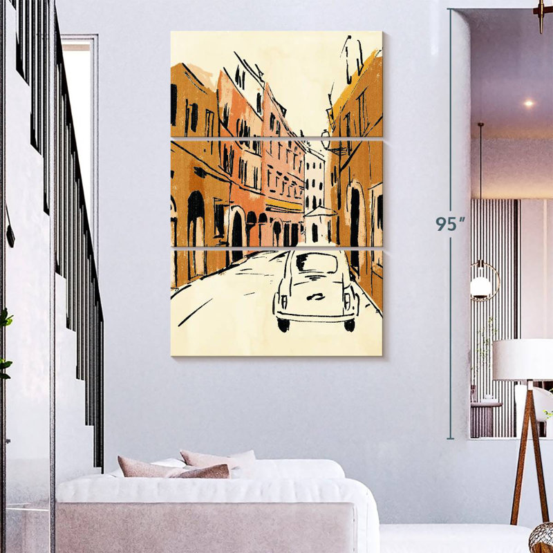 Sireci Euro Voyage I, 74" H x 48" W