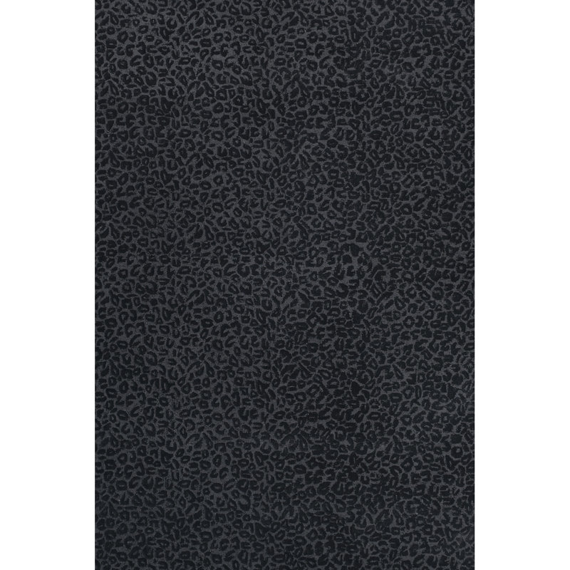 Leopardess Onyx Hand-Tufted Responsible Wool Rug, Rectangle 6' x 9'