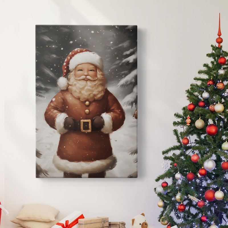 Art des Fêtes de Noël - Toile tendue avec châssis - Série 2-XIII