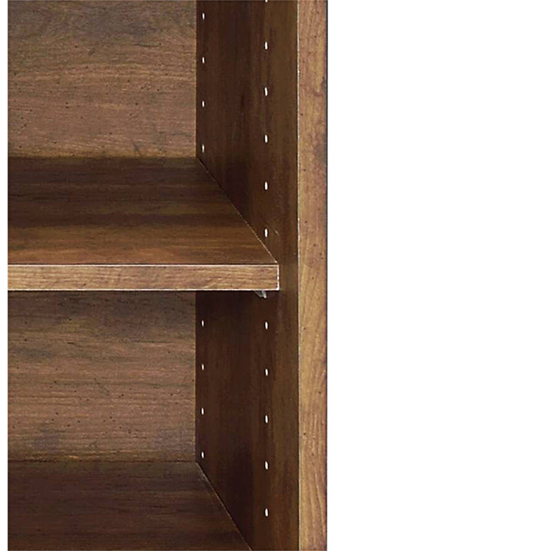 Waina Oak Finish Shoe Cabinet