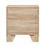 Table de chevet 2 tiroirs Natural
