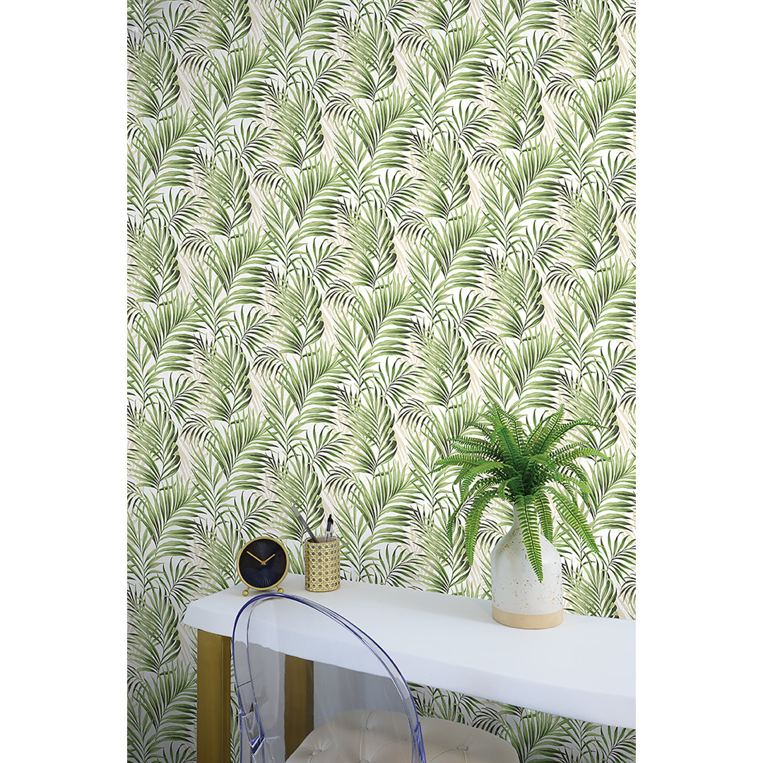 Tommy Bahama Tranquillo Palm 18' L x 20.5" W Peel & Stick Wallpaper Roll Tommy Bahama Home 