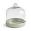 Kammie Tray With Cloche Small Iron Tray