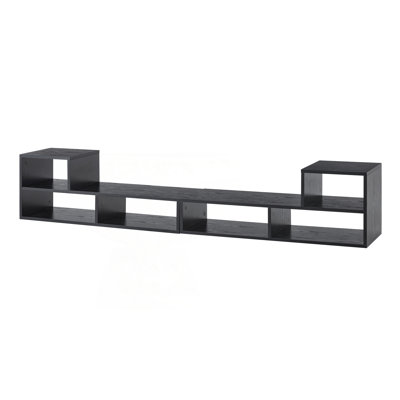 Meuble télé réglable réglable avec rangement ouvert