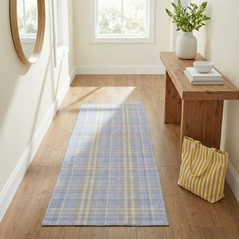 Atira Plaid Indoor Rug, Runner 2'6" x 8'