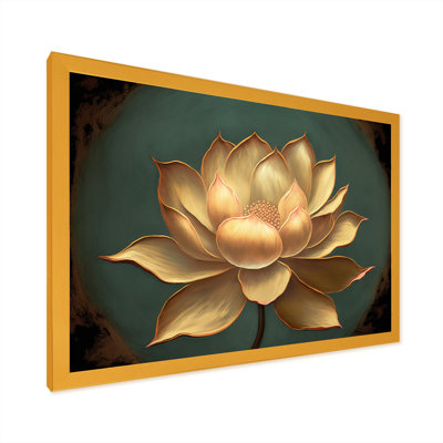 Blossoming White Vintage Lotus - Lotus Wall Art