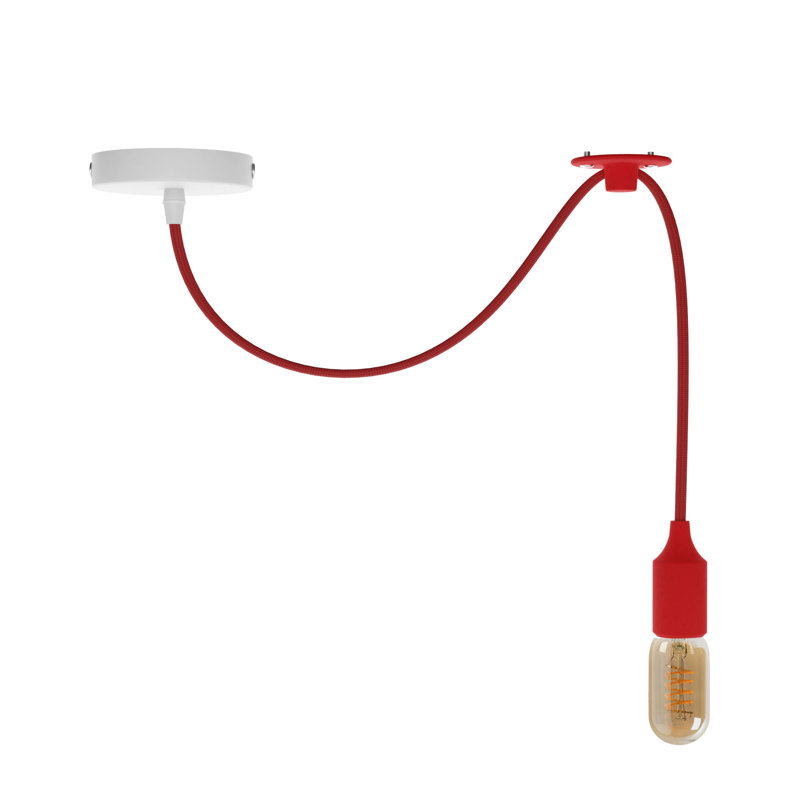 Audis 1 - Light Single Pendant, No, Red