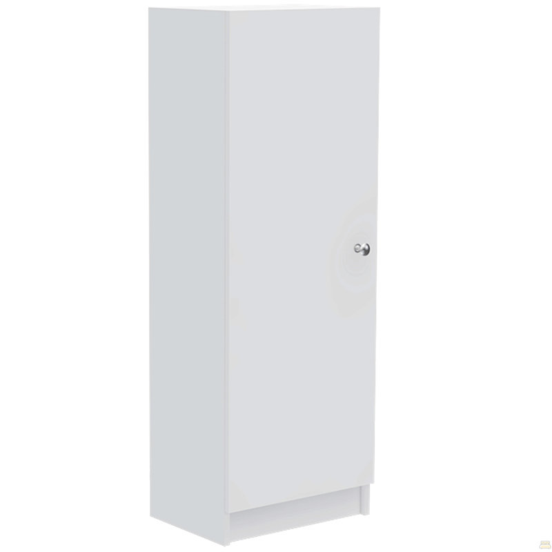 Armoire à porte simple Pantry Miami, Blanc