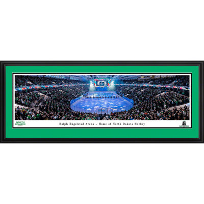 North Dakota Hockey Panoramic Print