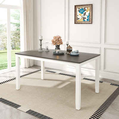 Solid Wood Four Leg Dining Set