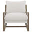 Fauteuil d'appoint moderne et moelleux avec confort moelleux