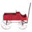 Jacksboro Decorative Wagon Wood Wheelbarrow Planter-1223760802-1223760805