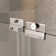 50" - 54" W x 70" H Bypass Single Sliding Semi-Frameless Shower Door