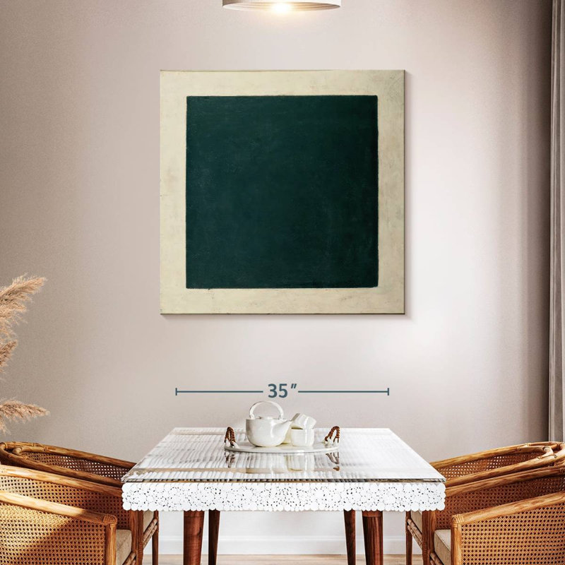 Black Square IV, 39" H x 39" W