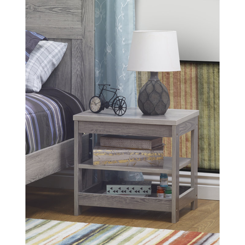 Table de chevet Sorelle Sierra , Panneau gris