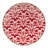 Winter Medley Canape Plate, 6in asst